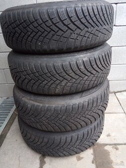 185/60/R15 zimná sada kolies, elektróny - 5