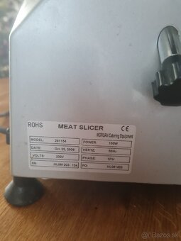 Elektrický gastro krajač - 5