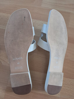 HERMES šľapky č. 40 - 5