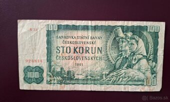 100Kčs bankovky. - 5