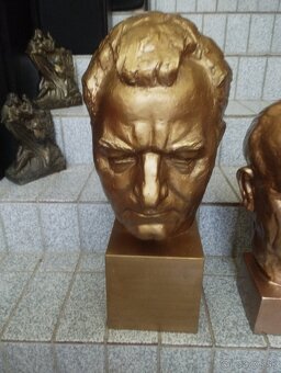 Busta T.G.Masaryk, Klement Gottwald, Antonín Zapotocky,ites - 5