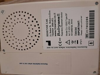 Monitor dychu Babysense II - 5