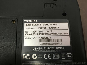 Toshiba Satellite U500 - 5