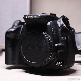 Fotografická výbava + DSLR zrkadlovka Canon EOS 350D - 5
