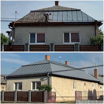 Natiranie striech// maľovanie // natery - 5