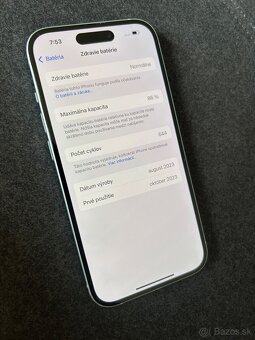 iPhone 15 128GB blue - 5