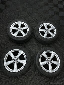 Originalne disky Audi + pneu 5x112 R18 - 5