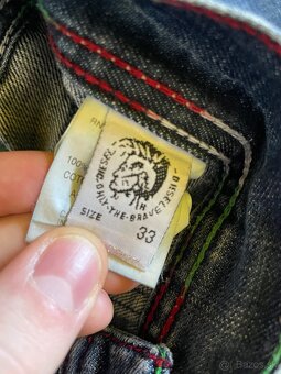 Vintage rifle DIESEL- široké- baggy jeans - 5