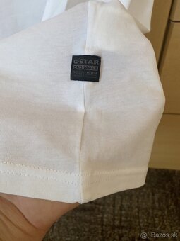 panske tricko G-STAR RAW velkost S biele - 5