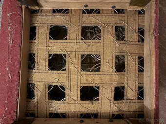 Kreslá Art Deco, približne 1930-50, pevná konštrukcia - 5