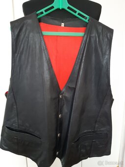Kožená vesta XL - 5