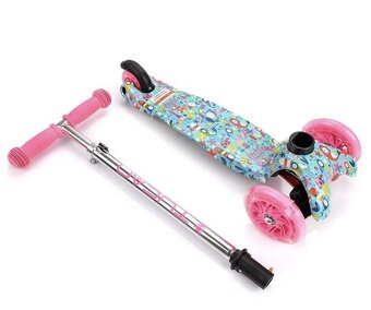 Predám detskú kolobežku Meteor Tukan LED - 5