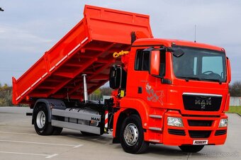 MAN TGS 18.320 / TROJSTRANNÝ SKLÁPAČ + HYDRAULICKÁ RUKA - 5