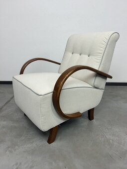 Dizajnové retro kreslo Jindřich Halabala - model C - 5