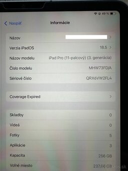 Predám Apple Ipad pro 3.generácie - 5