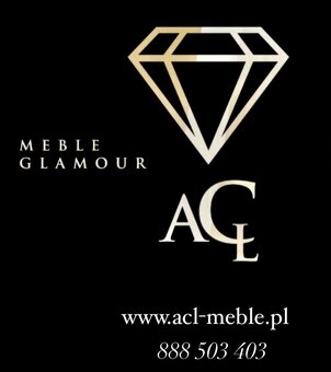 NOVÁ biela a zlatá komoda z nerezovej ocele v štýle glamour - 5