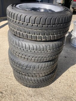 4ks ALU kola R15"x7" rozteč 4x100 ET 25 nové zimní - 5