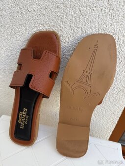 Hermes oran šlapky - 5