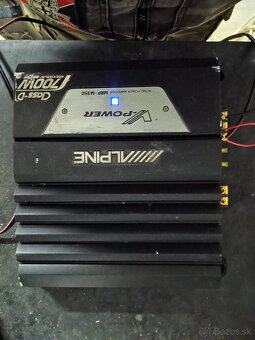 Alpine zosilňovač - 5