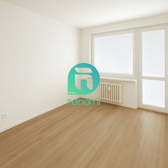 Zrekonštruovaný 2-izbový byt s balkónom a loggiou v Novom Me - 5