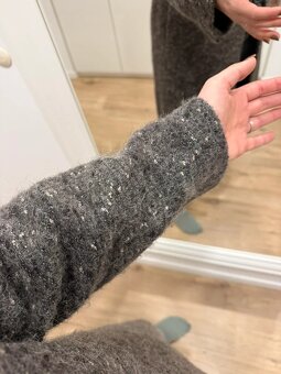 ZARA dámsky nový kabát s prímesov vlny - Manteco - 5