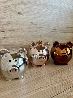 Dekorácie do bytu - pokladničky prasiatka - 5