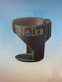 Držiak na nápoje s menom - 5