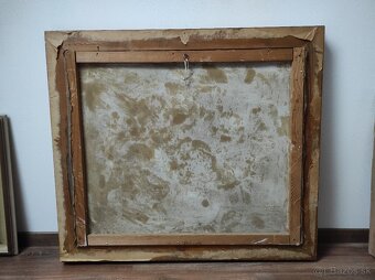 Starý obraz Kytica velky - 5