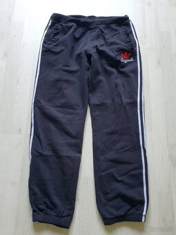 Tepláky pánske, zn. Adidas Originals - tmavošedé - 5