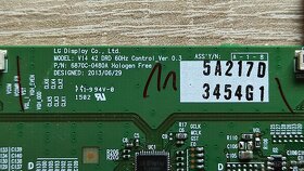 Predávam modul obrazu 6870C-0480A - 5