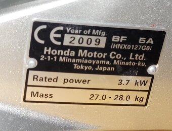 Motor na čln HONDA 5HP - 5