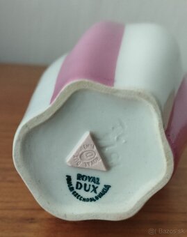 Porcelánová váza - Jaroslav Ježek-Royal Dux-Brusel - 5