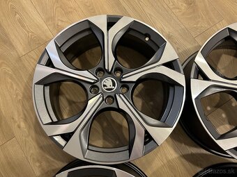 Originální alu kolesa R19 Škoda Octavia RS - 5