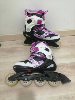 FILA korčule fialové - 5