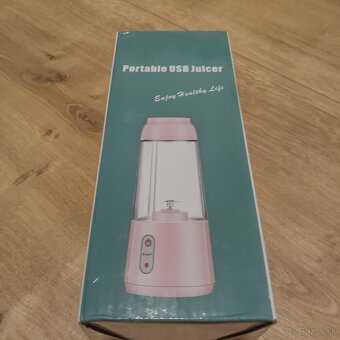 Prenosný mixér ružový - 5