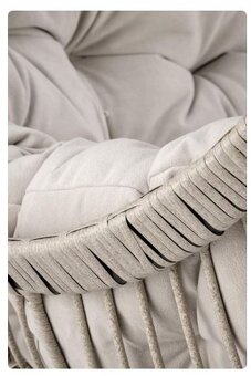 Závesné zahradné kreslo - 5