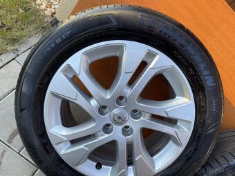 OPEL ZAFIRA 5x108 7jx17 ET46 225 55 R17 Letné - 5