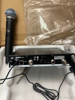 Predám bezdrôtový mikrofón QLXD 600MHz - 5
