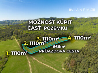 IBA U NÁS Rekreačný pozemok s výhľadom - Zubák pri Púchove - 5