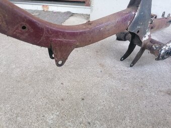 Predám rám s vidlicami na Jawa 20, 21, 05 pionier - 5