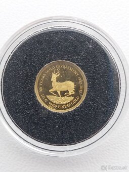 Zlaté investičné 0,5 gramove mince - 5