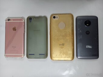 iPhone 6s Rose Gold Lenovo VIBE K5 Redmi Note 5A Moto E4 - 5