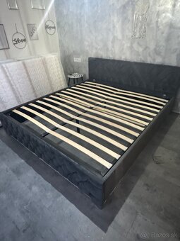 Manželská postel 180x200 s matracmi - 5
