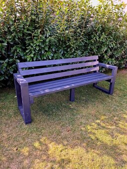 Velká záhradná lavička - 5