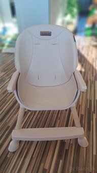 detská jedálenská stolicka ružová - 5