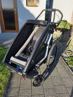 Predám Cyklovozík Thule Chariot Sport1+miminkovník+ MTB osku - 5