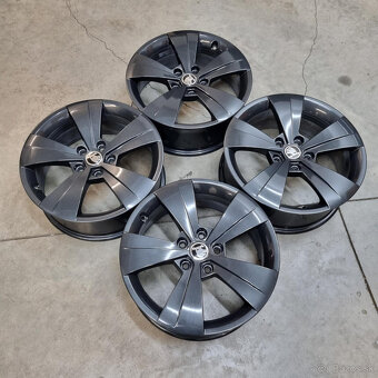 Škoda hliníkové disky 5x112 R17 6,5J ET41 - 5