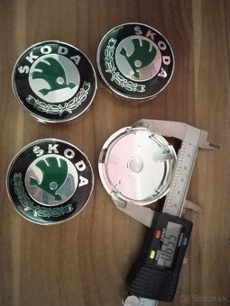 znak škoda vw středové krytky alu disku kol - 5