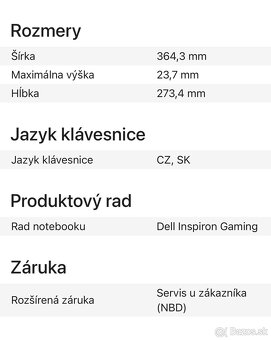 Dell Inspiron Gaming - 5