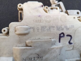 Zámok dverí audi a4 b7 - 5